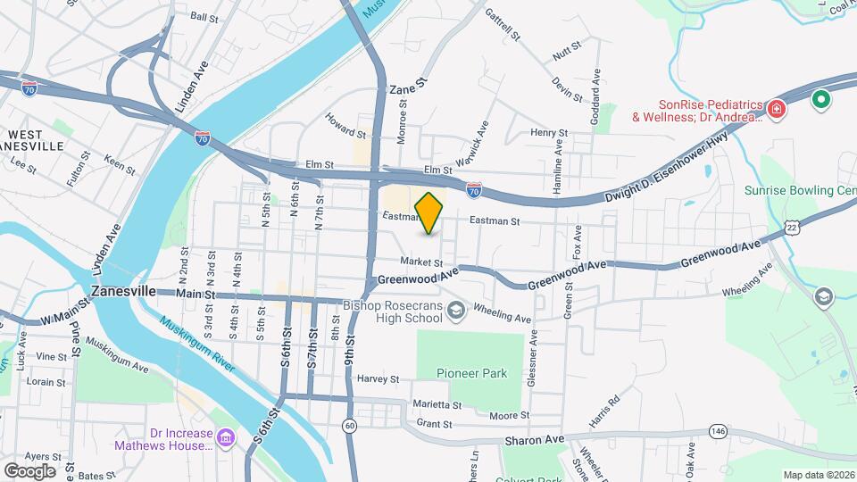 Mt Anderson Mapa y Detalles de la Ubicación