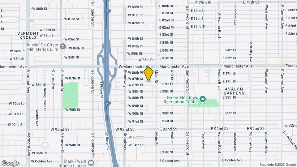 131-133 W 87th Pl Map and Location Details