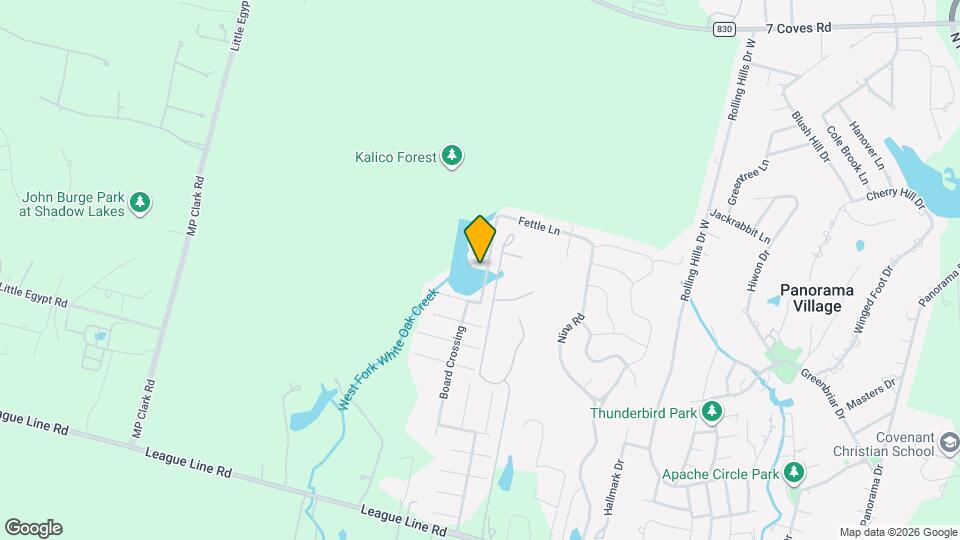 8015 N Tarrytown Crossing Dr Mapa y Detalles de la Ubicación