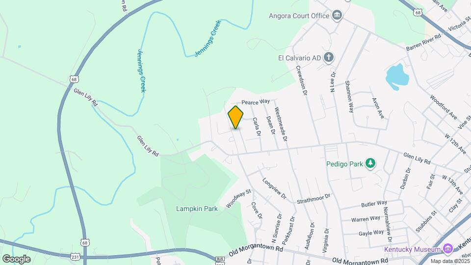 1232 N Sunrise Dr Map and Location Details