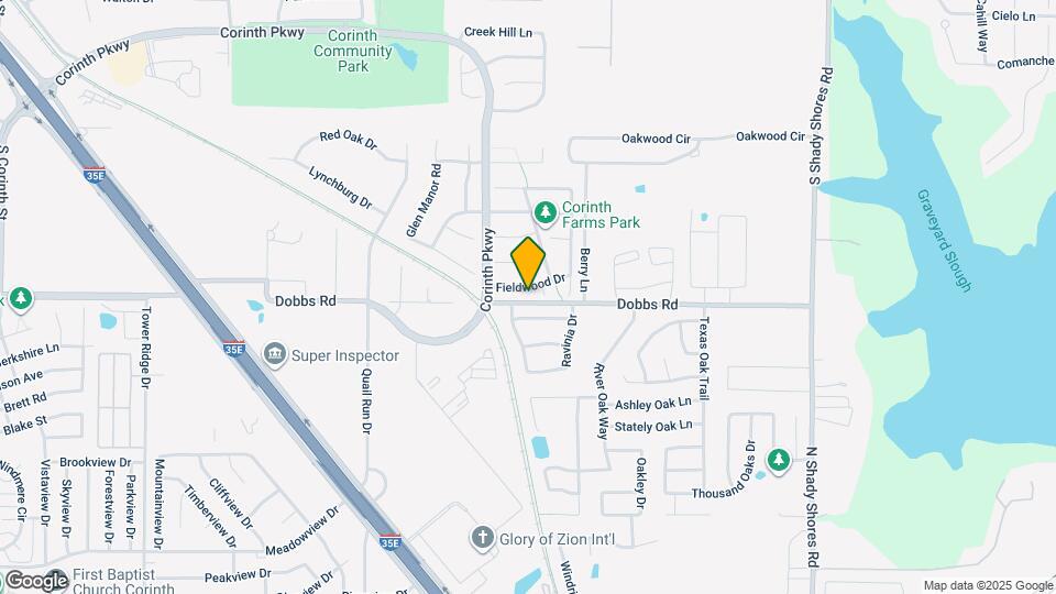 4314 Fieldwood Dr Map and Location Details