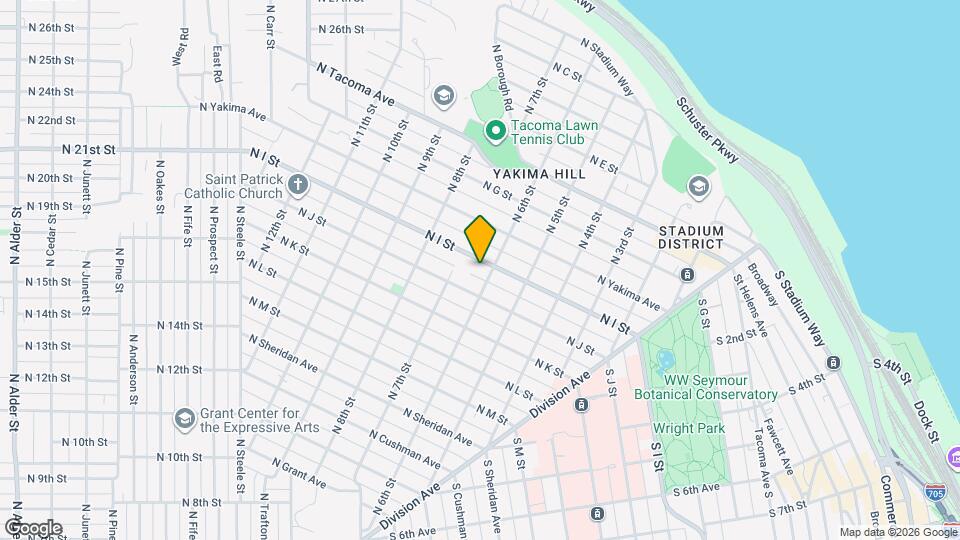 608 N I St, Unit 608B Mapa y Detalles de la Ubicación