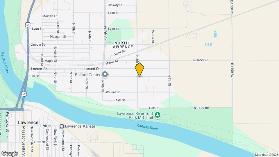 246 N 8th St Map and Location Details