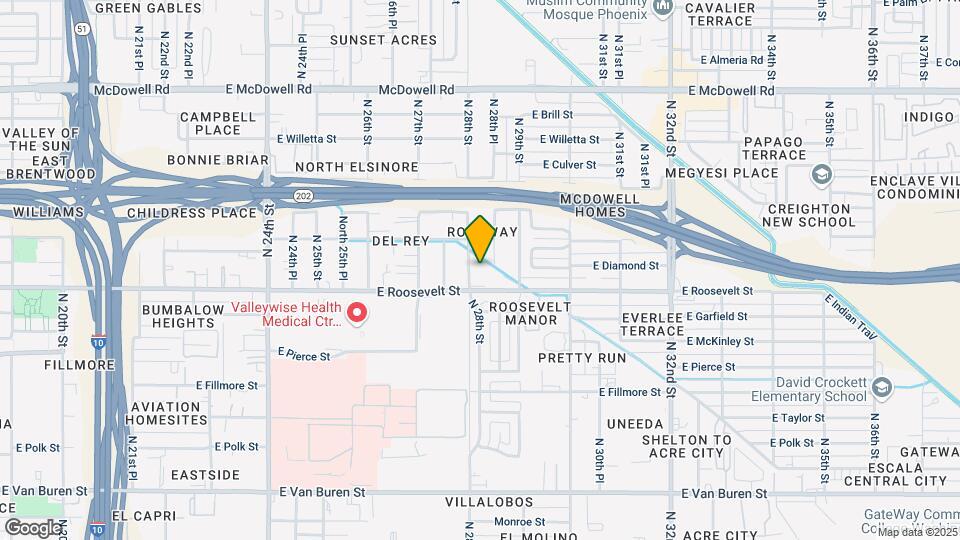 1017 N 28th St Mapa y Detalles de la Ubicación