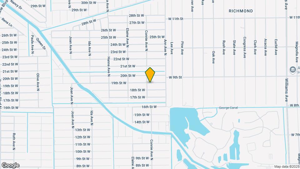 2517 19th St W Map and Location Details