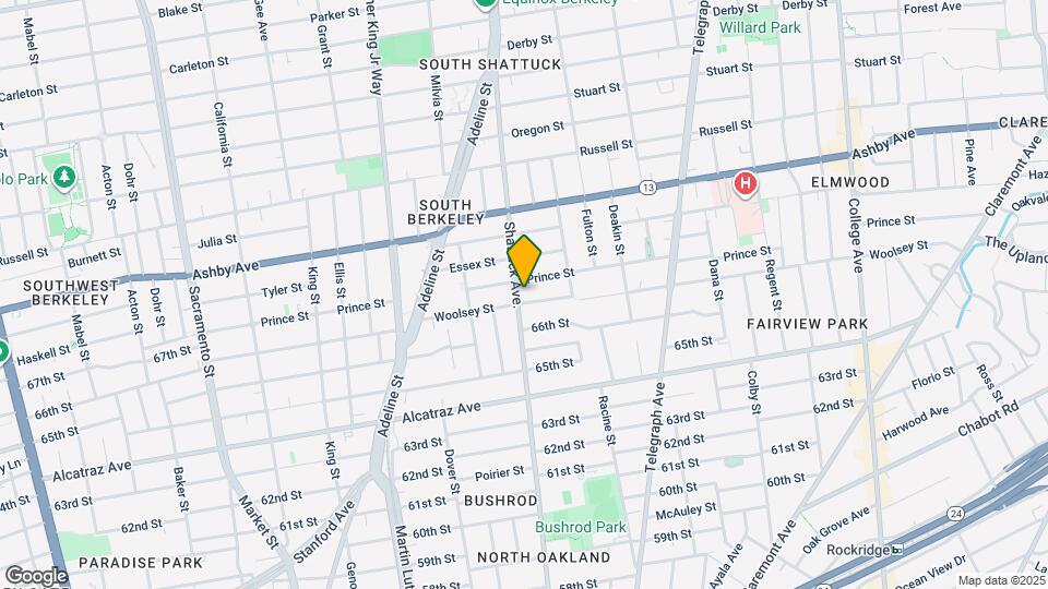 South Shattuck Lofts Mapa y Detalles de la Ubicación