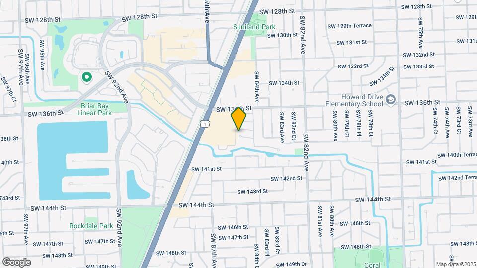 8487 SW 138th Terrace Map and Location Details