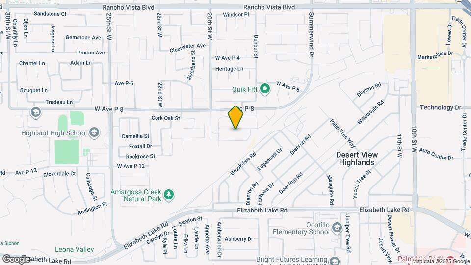 1838 Amargosa Dr Map and Location Details
