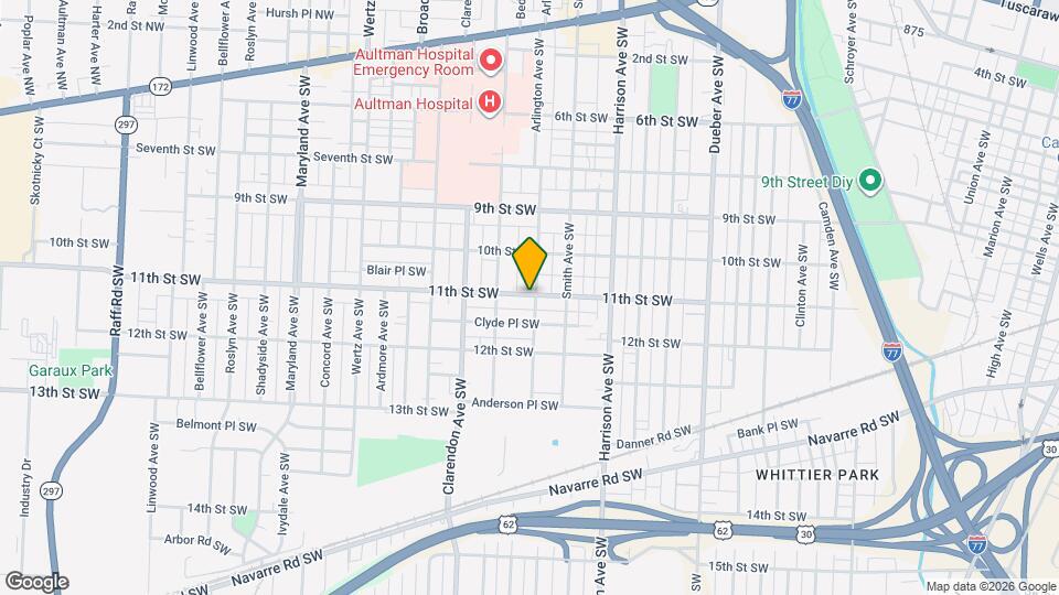 2400 11th St SW Map and Location Details