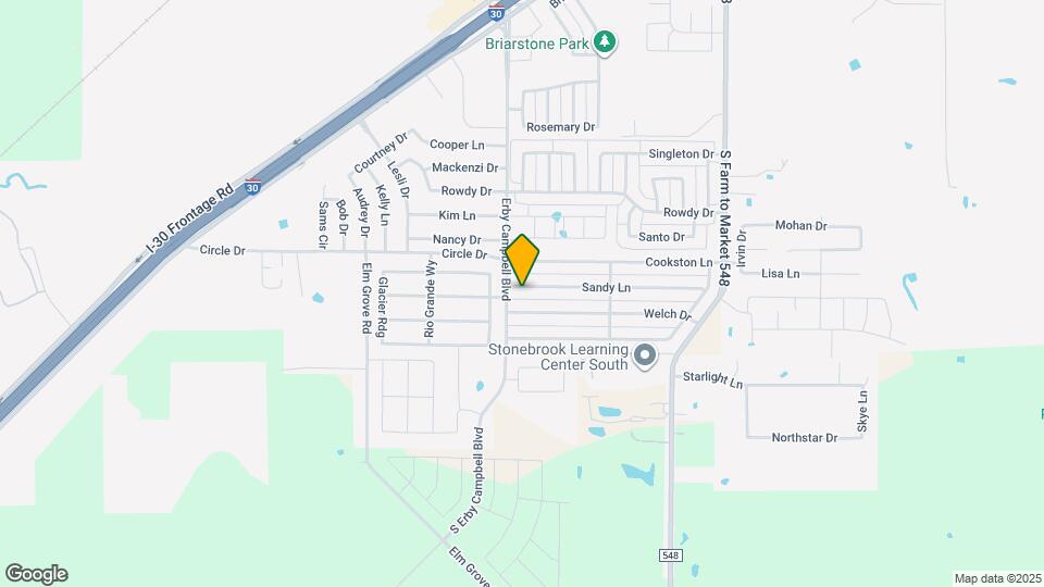 509 Sandy Ln Map and Location Details