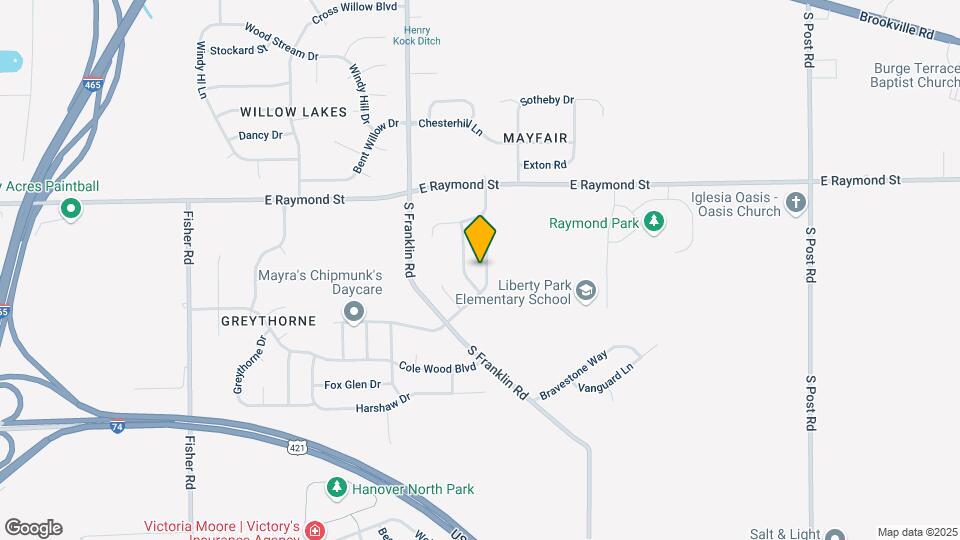 2322 Salem Park Dr Map and Location Details