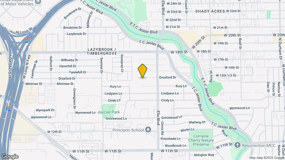 1810 Droxford Dr Map and Location Details