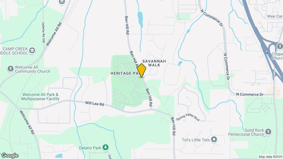 4329 Ben Hill Rd Map and Location Details