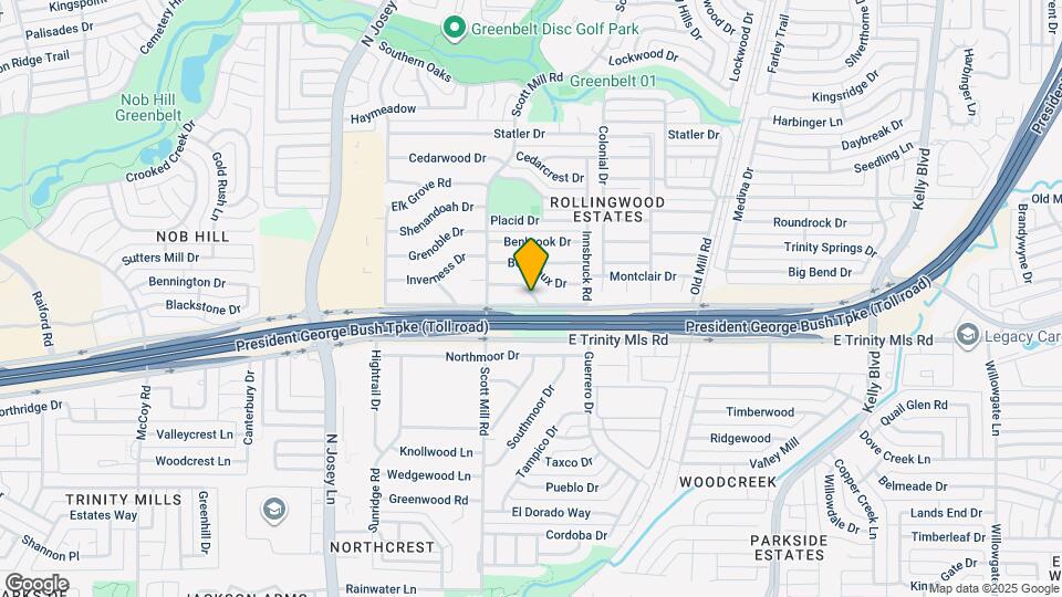 2113 Deerfield Dr Map and Location Details