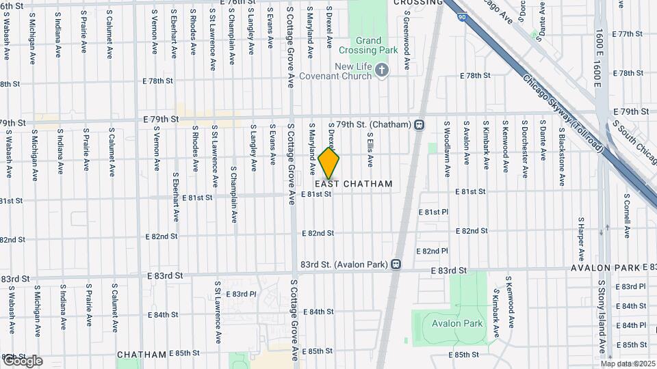 8044-8046 S Drexel Ave Map and Location Details