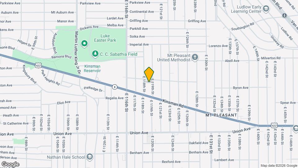 3310 E 119th St Mapa y Detalles de la Ubicación