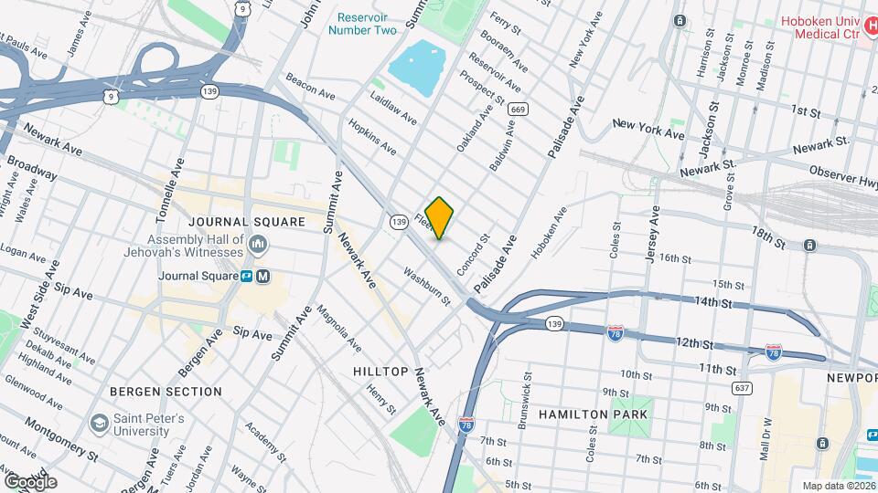 380 BALDWIN Ave-Unit -1L Map and Location Details