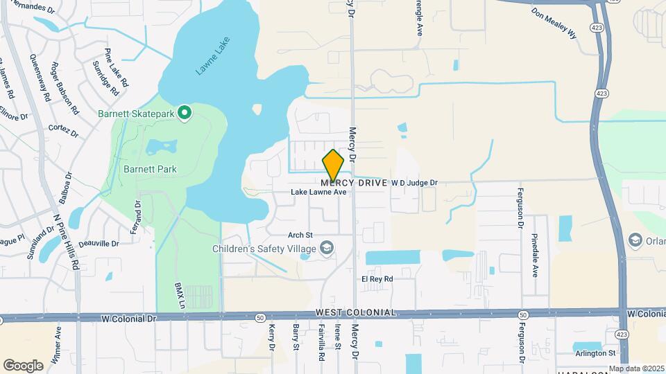4227 Lake Lawne Ave Map and Location Details