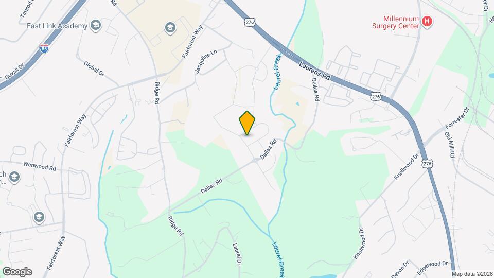 305 Poinsett Bridge Wy Map and Location Details