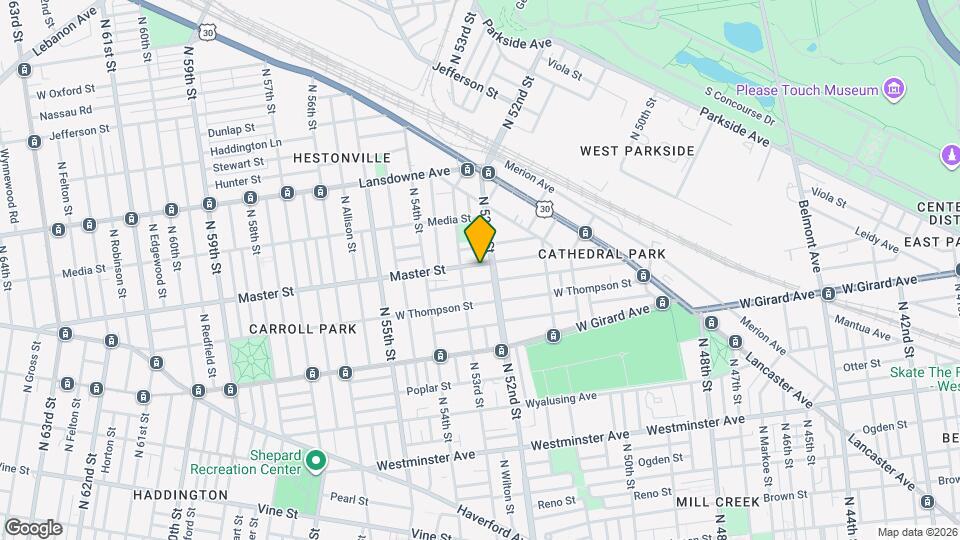 5210 Master St, Unit 3 Mapa y Detalles de la Ubicación