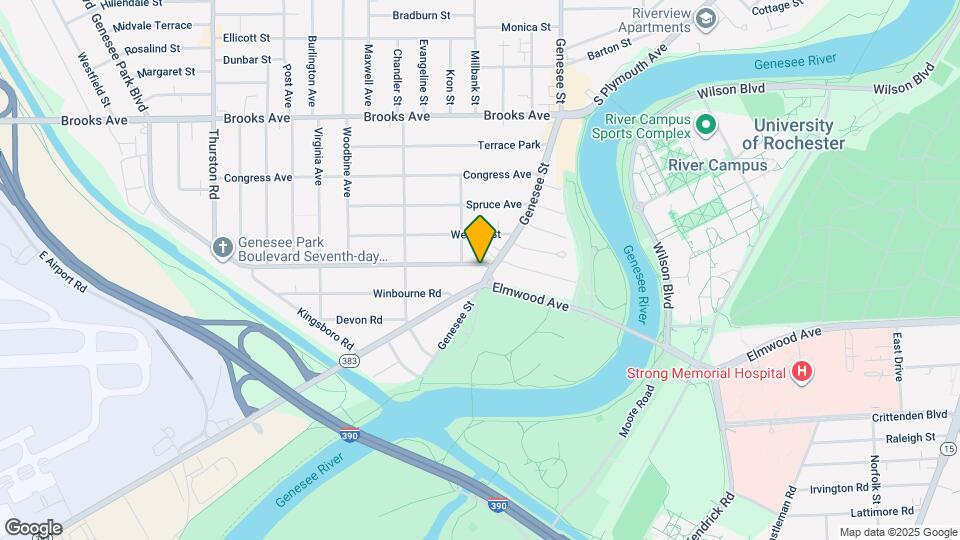 19 Genesee Park Blvd Map and Location Details