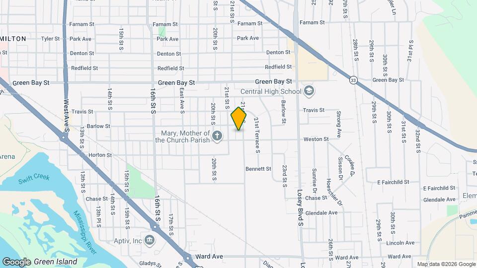 2016 21st Pl S Map and Location Details