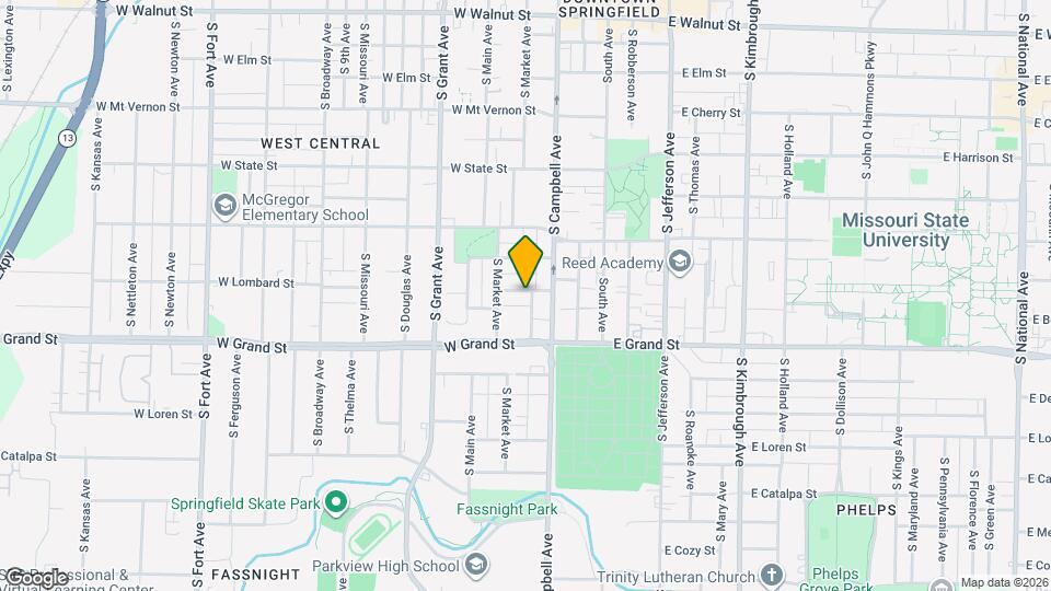 428 W Lombard St Map and Location Details