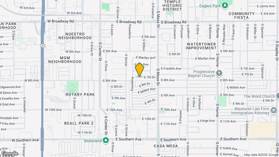 247 E 7th Dr Map and Location Details