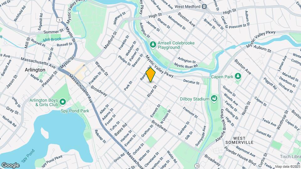 11 Dartmouth St, Unit 2 Map and Location Details