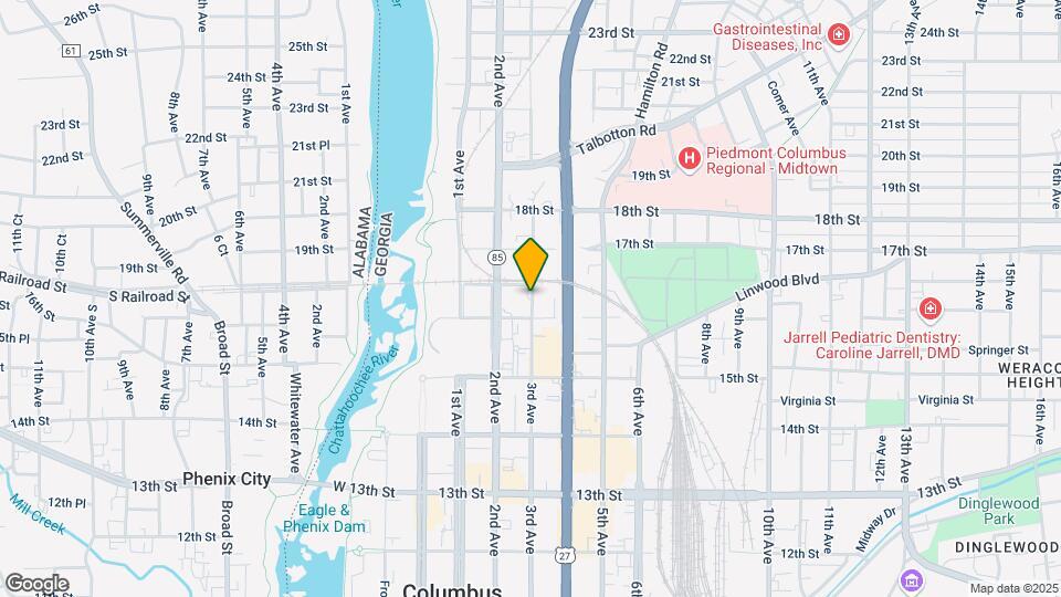 1617 3rd Ave Map and Location Details