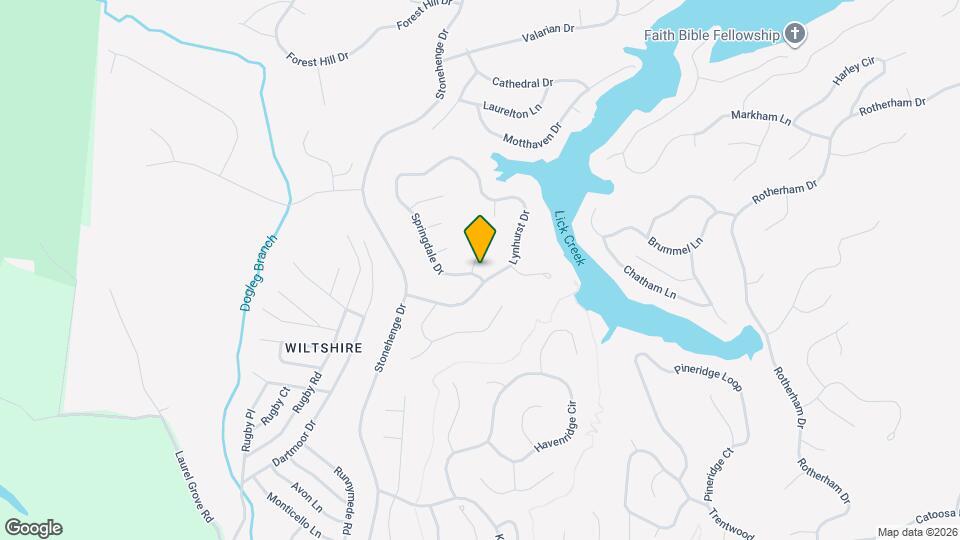 104 Springdale Dr Map and Location Details