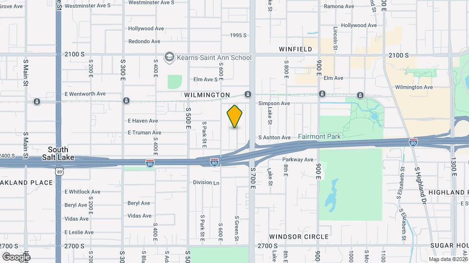 2324 S Green St Map and Location Details