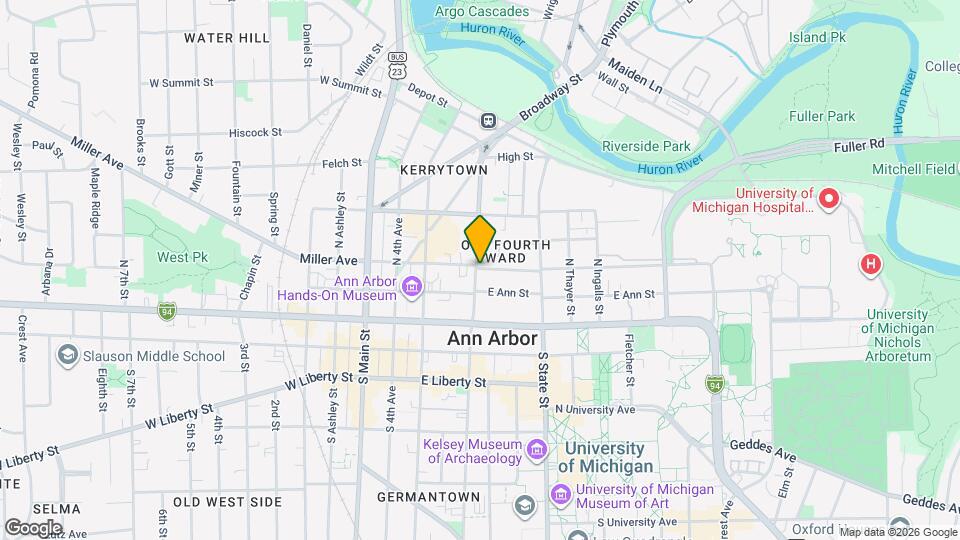 500 Catherine St Map and Location Details