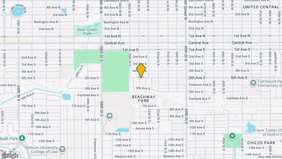 5340 5th Ave S Mapa y Detalles de la Ubicación