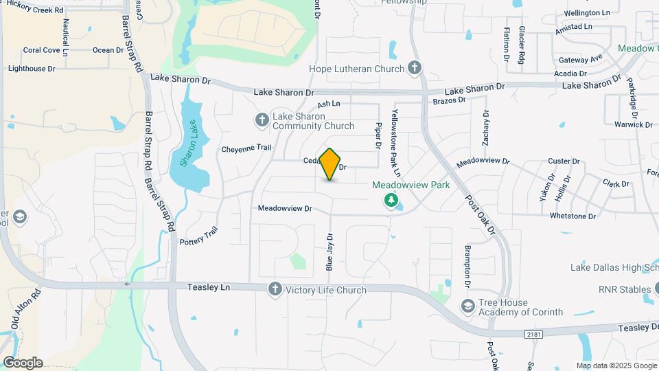 1626 Redwood Dr Map and Location Details