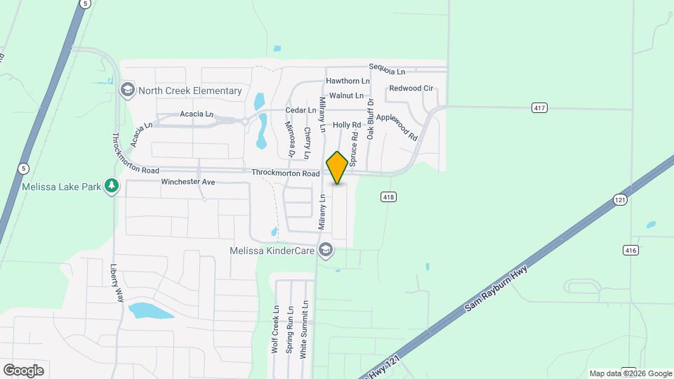 4104 Mockingbird Ln Map and Location Details