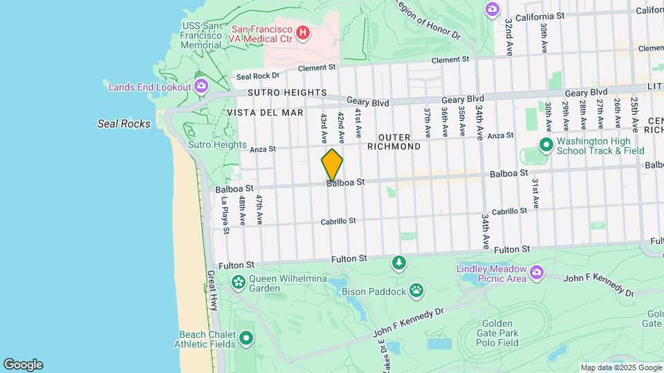 702 43rd Ave Map and Location Details