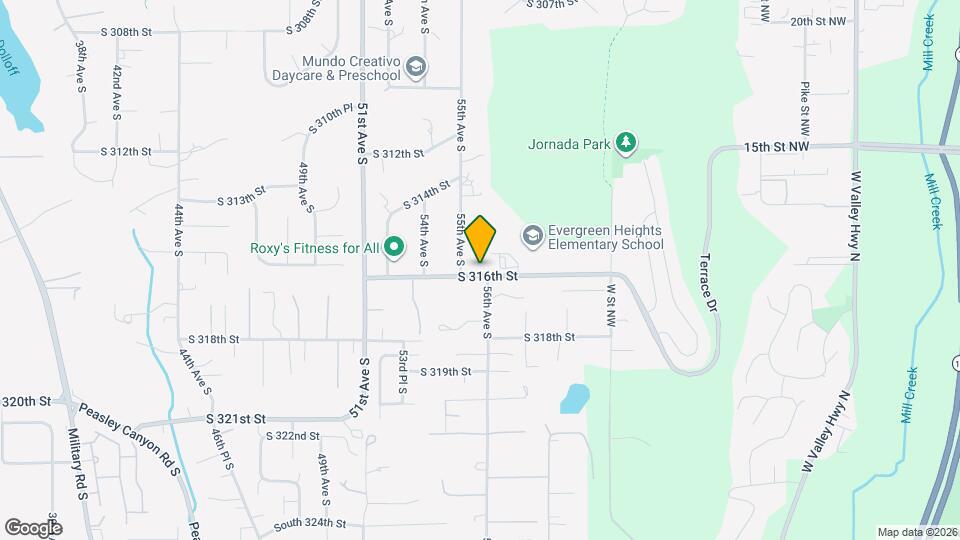 5560 S 316th St Map and Location Details