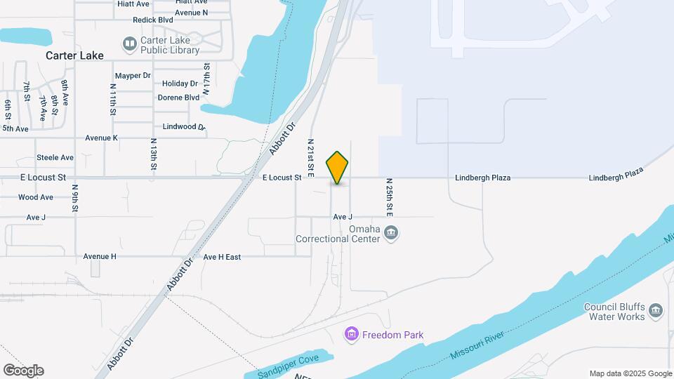 2205 E Locust St Map and Location Details