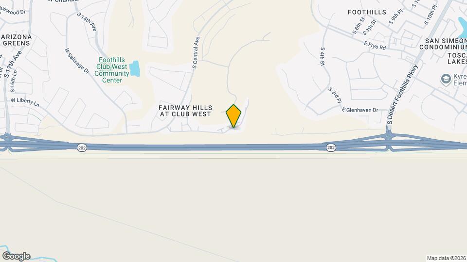 16906 S Cedarwood Ln Map and Location Details