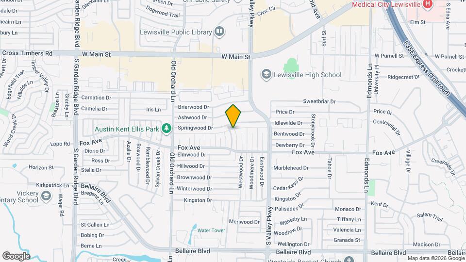 911 Elmwood Dr Map and Location Details