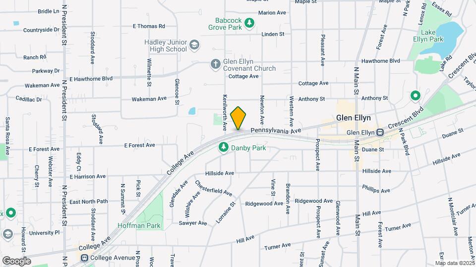 485 Kenilworth Ave Map and Location Details