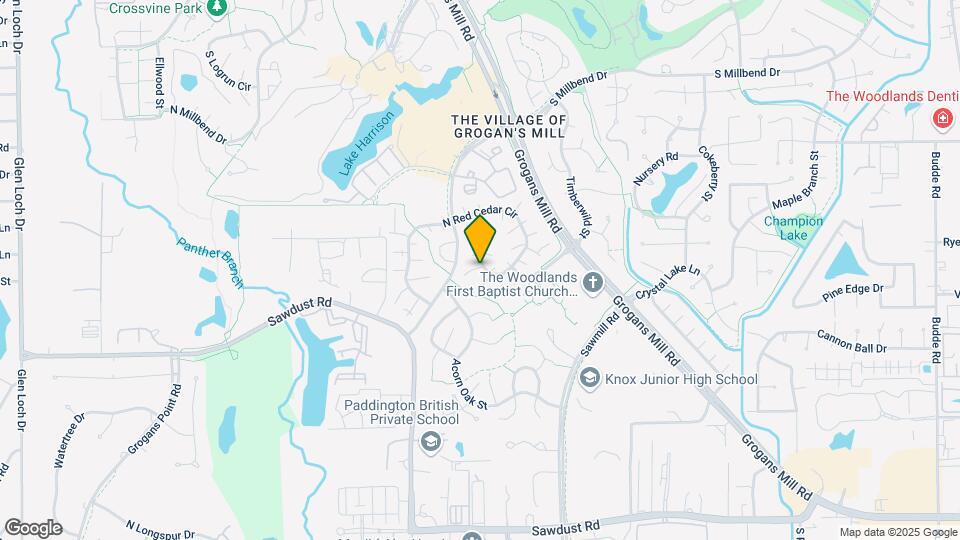1320 E Red Cedar Cir Map and Location Details