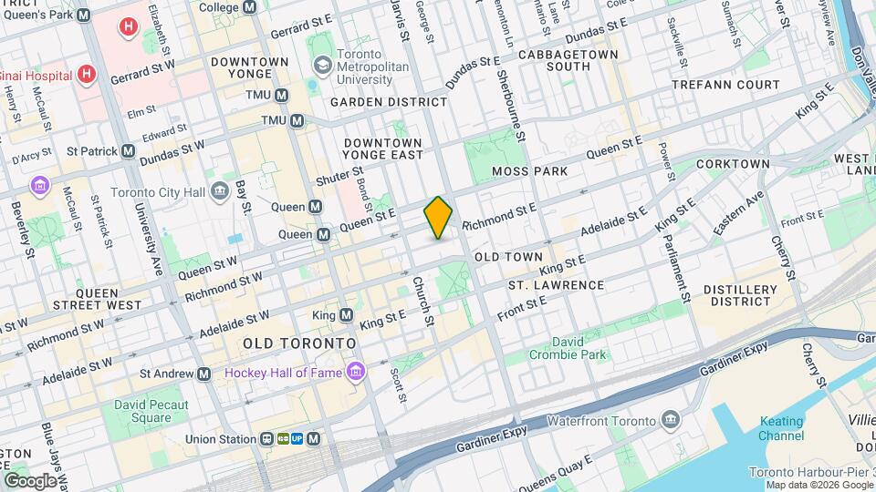 77 Lombard St Map and Location Details