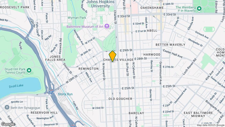 2737 Maryland Ave Map and Location Details