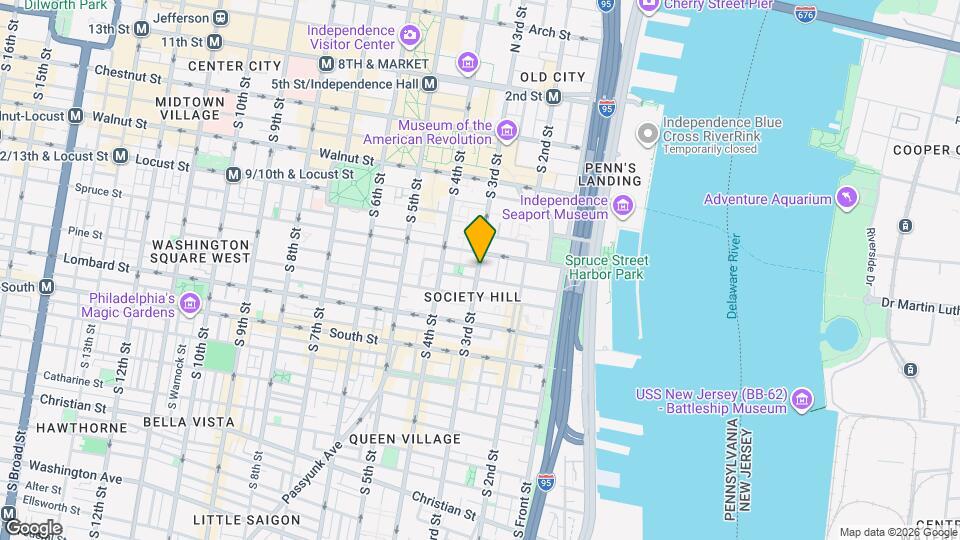 321 S 3rd St Map and Location Details