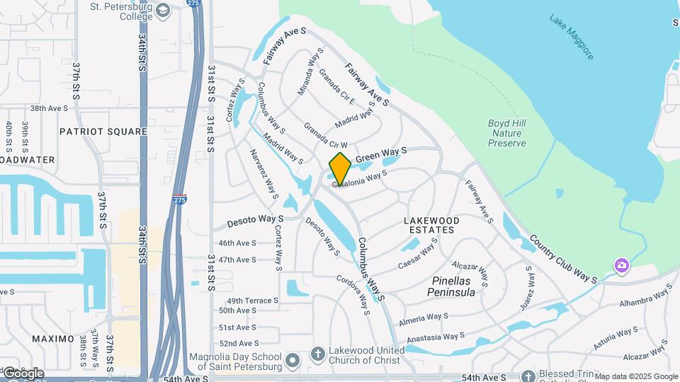 4310 Columbus Way S Map and Location Details