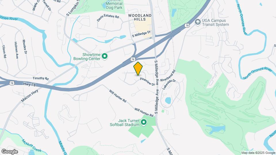 160 Pineview Dr Map and Location Details