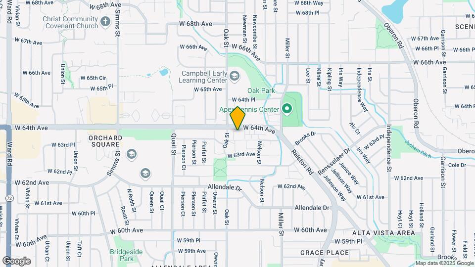 10785 W 63rd Pl-Unit -105 Map and Location Details