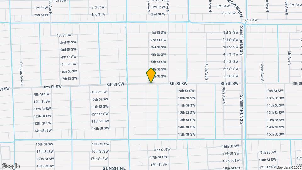 3509 8th St SW Map and Location Details